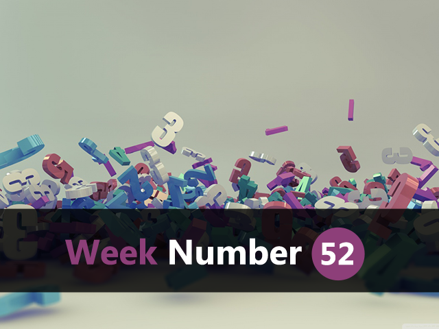 Week Number 52